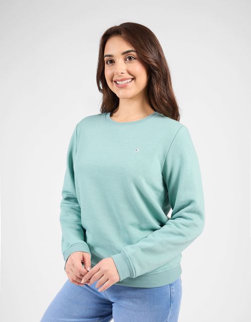 Poleras Manga Larga Mujer Mainy Island Teal