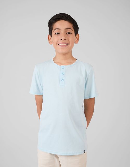Polo Manga Corta Niño Coter Starlight Blue