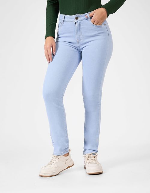 Jean Semi Recto Mujer Ellen Ice
