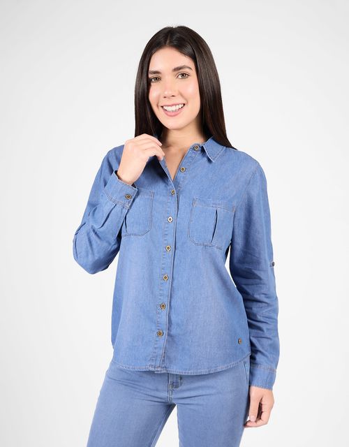 Blusas Manga Larga Mujer Begonia Crystal Foc