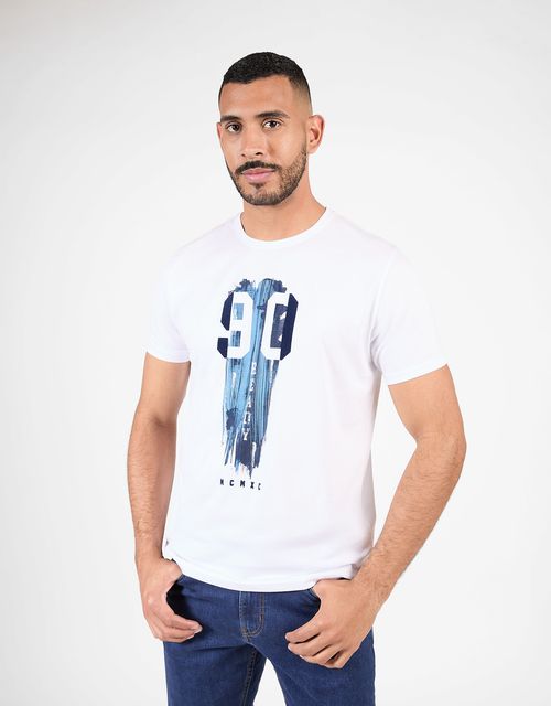 Polo Manga Corta Hombre Loker Blanco
