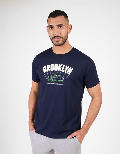 Polo Manga Corta Hombre Golk Azul Noche