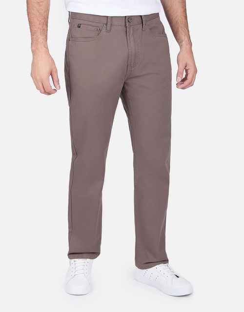 Pantalon Recto Hombre Reserva Sg Tabaco