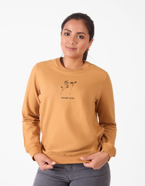 Poleras Manga Larga Mujer Nani Mostaza