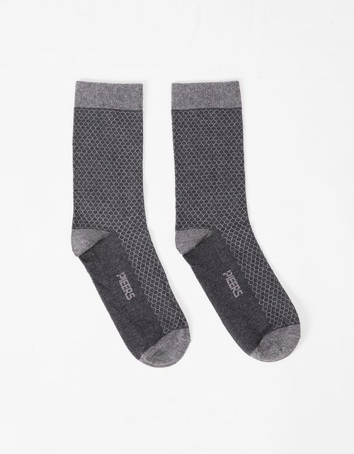 Medias Media Caña Hombre Brok Charcoal