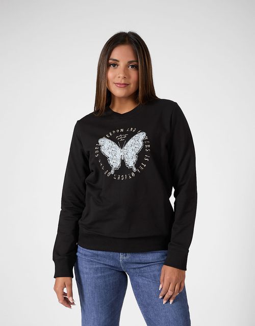 Poleras Manga Larga Mujer Gyal Negro