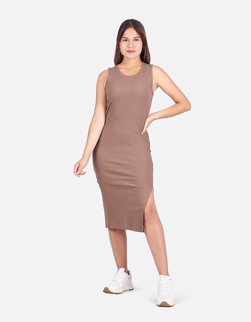 Vestido Mujer Stina Marron