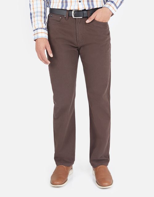 Pantalon Recto Hombre Reserva Sg Marron
