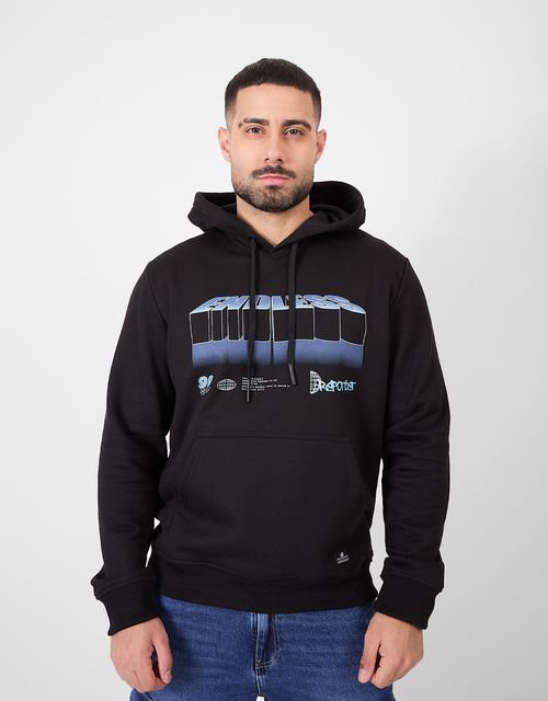 Poleras Manga Larga Hombre Gruber Negro