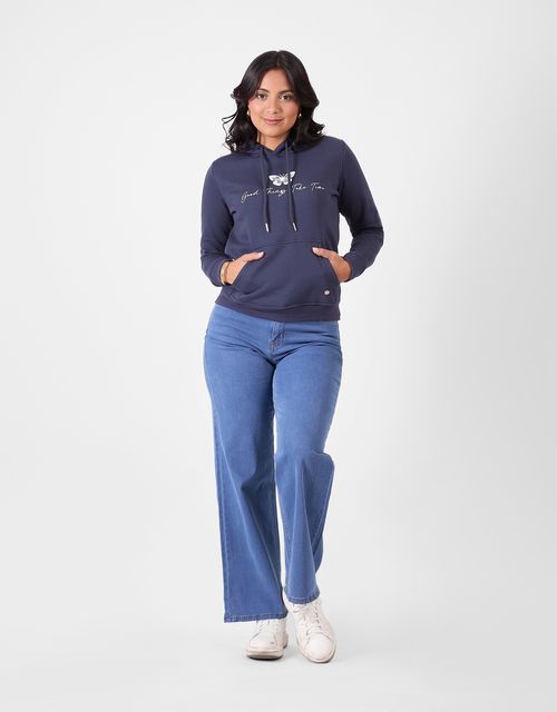 Poleras Manga Larga Mujer Jamica Navy